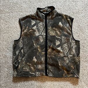 Camouflage Fleece Vest